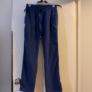 Pure soft navy blue scrub pants